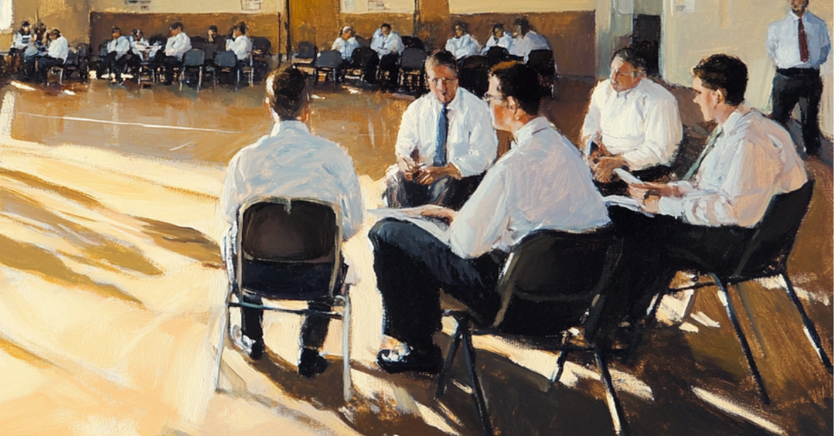 A Quorum Meeting Template Leading Saints